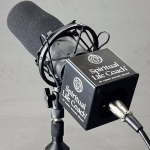 Einen pop cap oder mikrofonwüfel für Podcast